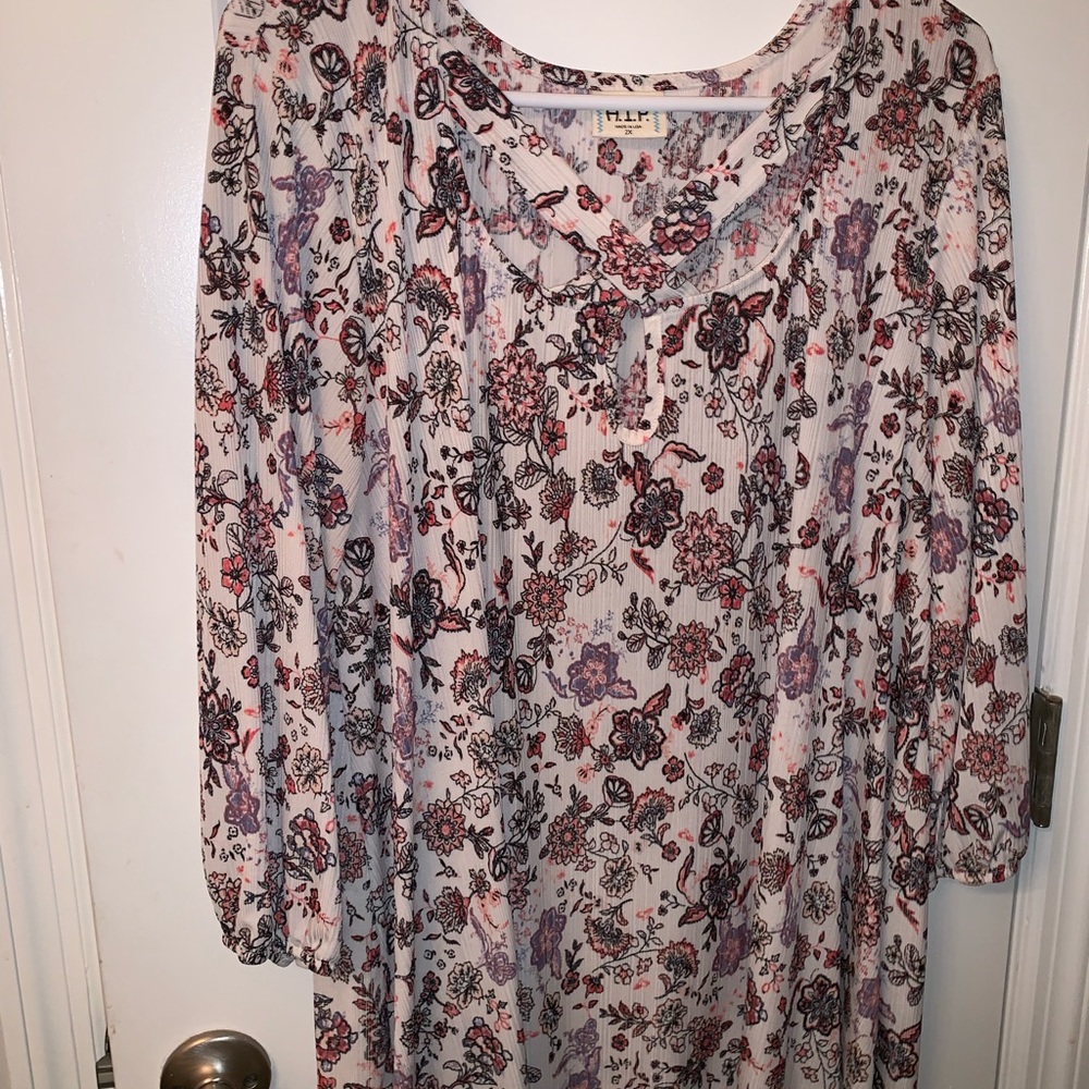 3/4 sleeve blouse